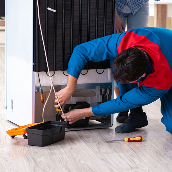 how much do you charge for refrigerator repair services in Alamo GA